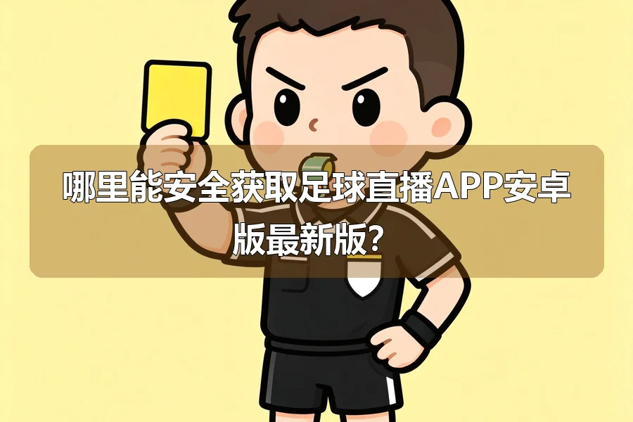 哪里能安全获取足球直播APP安卓版最新版?